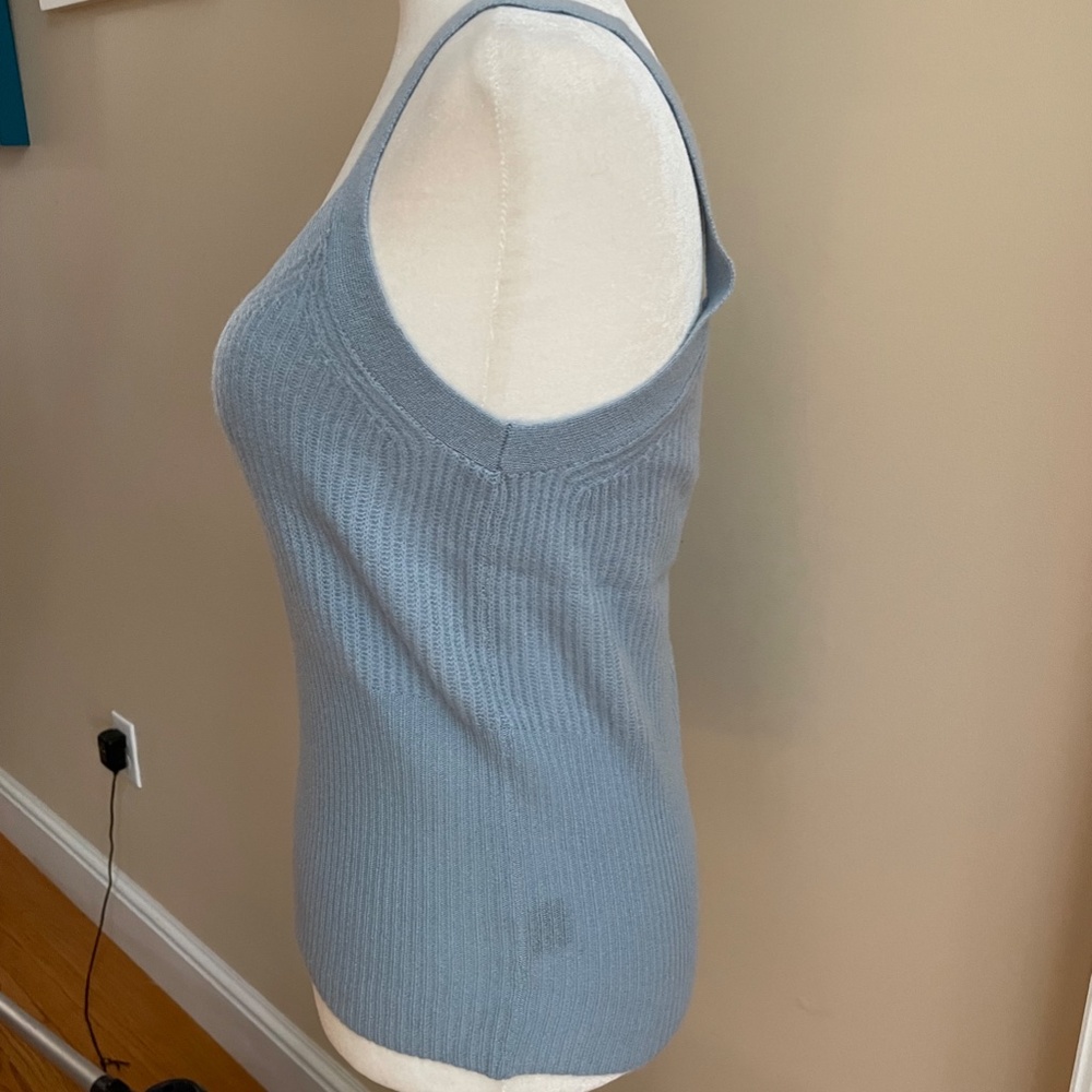Astrid Cashmere Ribbed Tank Top from 360 CASHMERE - Picture 2 of 5